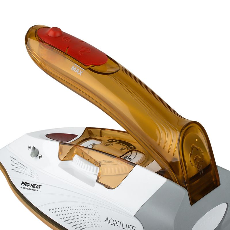 Foldable Mini Steam Iron, Handheld Portable Electric Iron For Travel, Compact Household Ironing Machine With Fast Heat Up, EU Plug_voghion.com