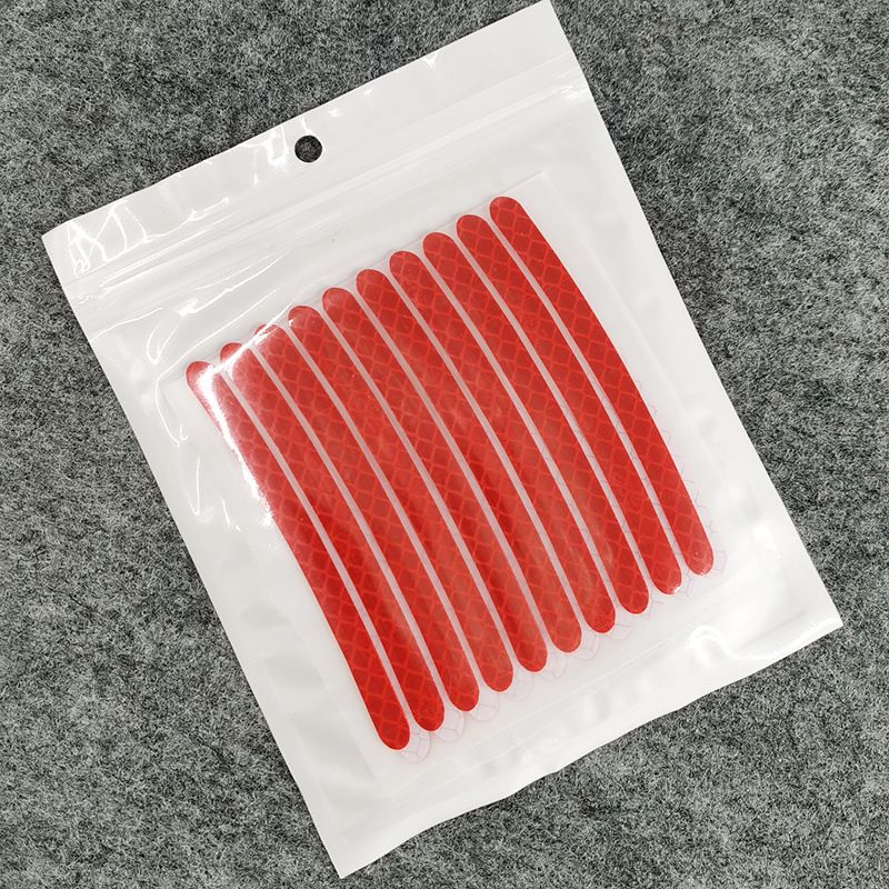 Autocollants réfléchissants pour roues de voiture, bandes réfléchissantes pour décoration de jantes de pneus de moto et de vélo_voghion.com