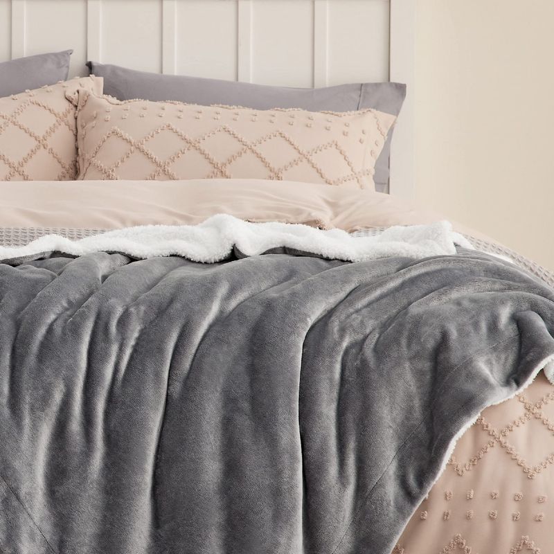 Couverture double épaisseur chaude pour lit d'hiver, couverture polaire douce en flanelle double face, housse de canapé, literie_voghion.com