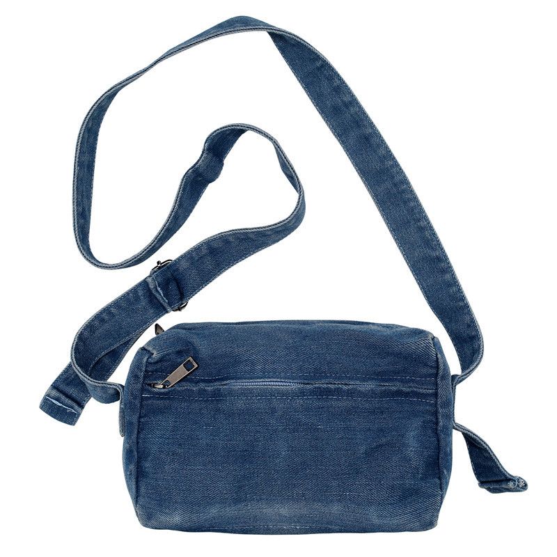 Borsa a tracolla in denim da donna, piccola borsa da passeggio testurizzata, nuova mini borsa per telefono di fascia alta 2023, borsa a tracolla_voghion.com