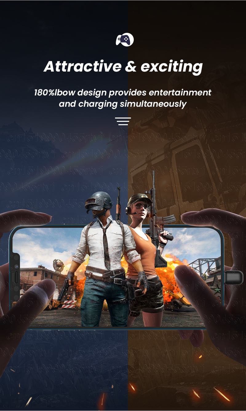 1/2/3M 180 degree USB charging cable suitable for iPhone 13 12 11 Pro Max XS XR X 8 7 6 iPad 2A fast charging_voghion.com