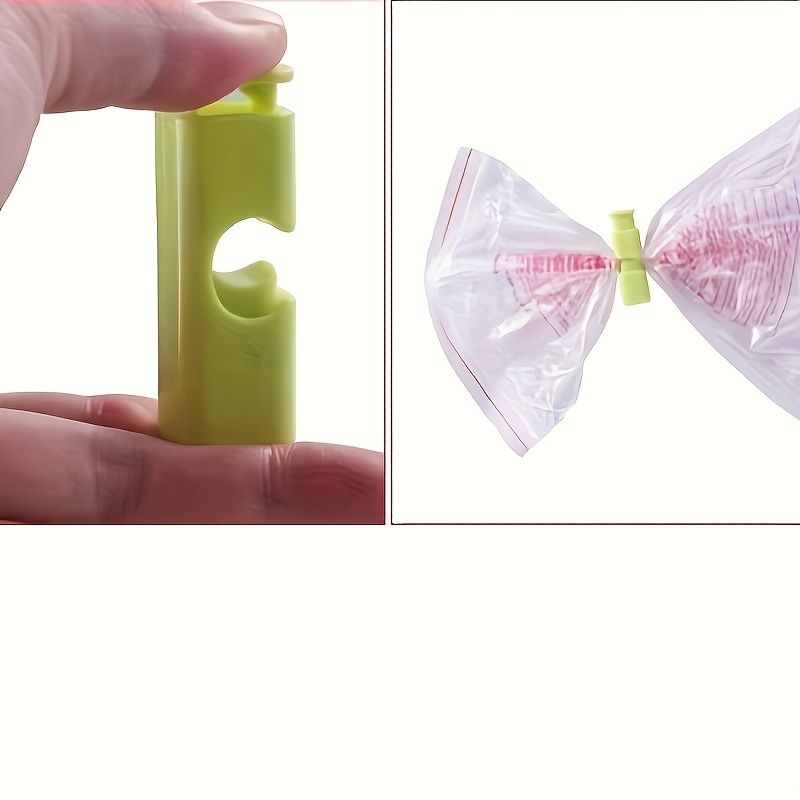 10 Plastic Bag Closure Clips, Moisture-proof Spring Clips For Plastic And Snack Bags, Multi-functional Organizer For Daily Storage_voghion.com