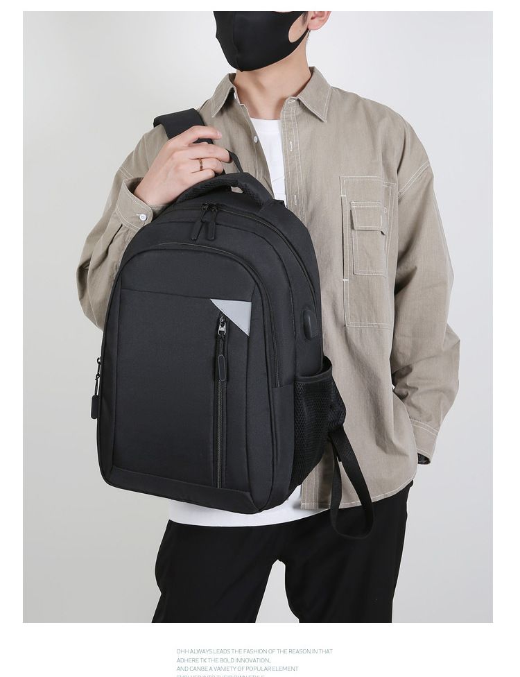 Zaino doppio da lavoro 2023, resistente, anti-spruzzi, grande capacità, borsa per computer da viaggio, tempo libero, alla moda e_voghion.com