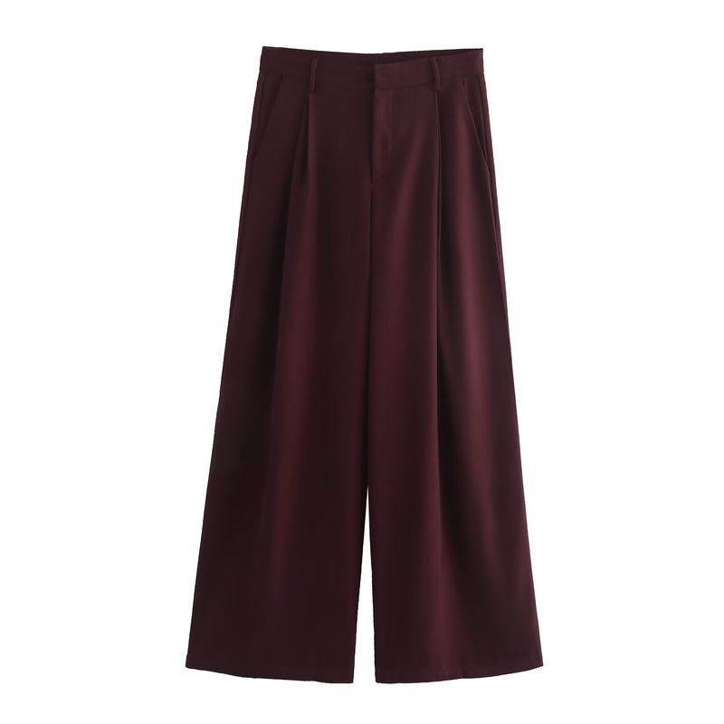 Vêtements pour femmes 2024 automne et hiver nouvelle mode slim fit gilet pantalon jambe droite ensemble_voghion.com
