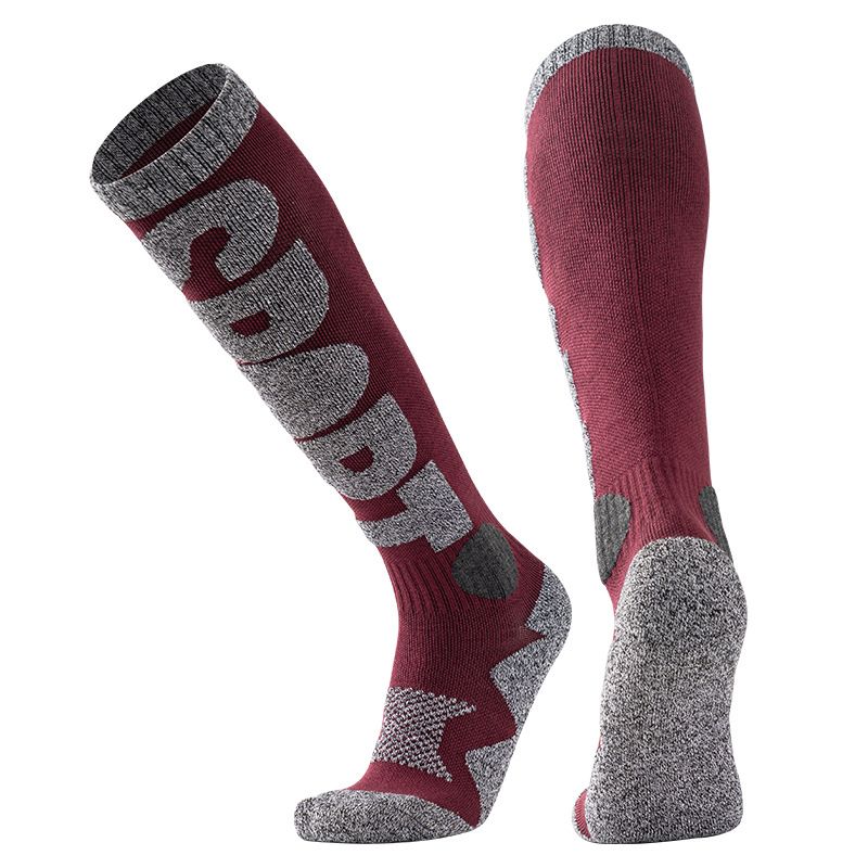 Ski Thermal Over-the-Knee Suitable For Snowboarding Outdoor Sports Long Tube Hiking Performance Socks_voghion.com