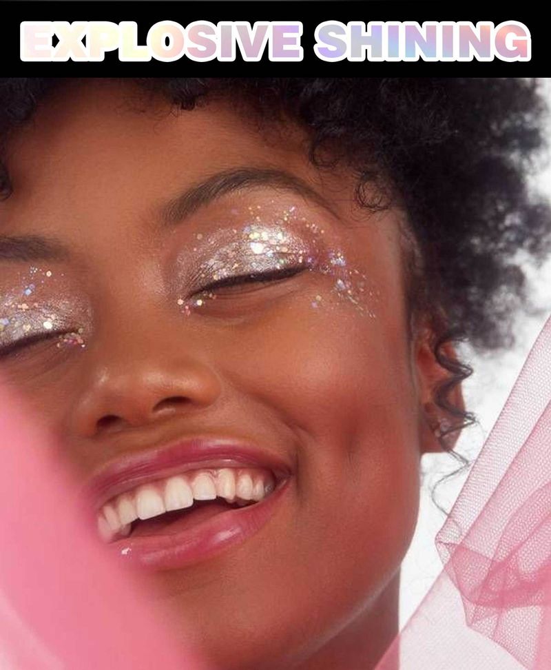 HANDAIYAN 8-Color Shimmer Eyeshadow Palette - Gel Texture, Fine Glitter, Chameleon Effect_voghion.com