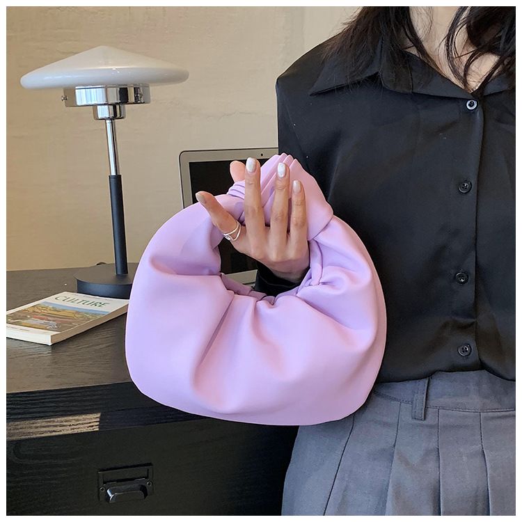 Korean Fashion Moon 2024 Summer New Small Texture Women's Bag Simple and Fresh Handbag_voghion.com