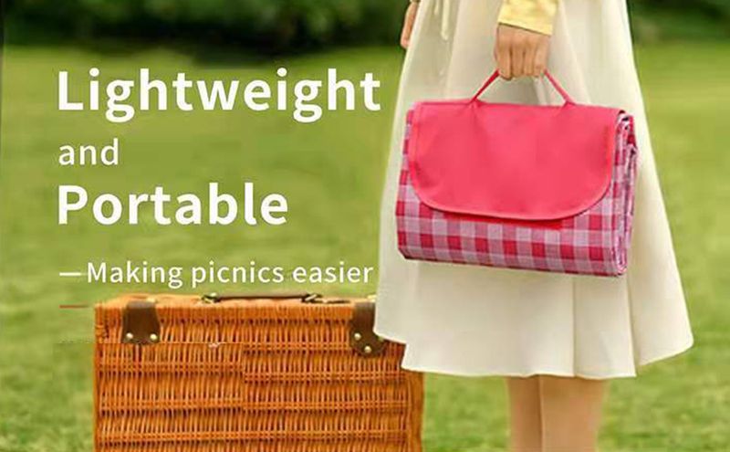 Blanket|Beach Mat|Indoor Outdoor Picnic Blanket, 203.20cm X 152.40cm Sandproof And Waterproof Large Suitable For Beach,_voghion.com