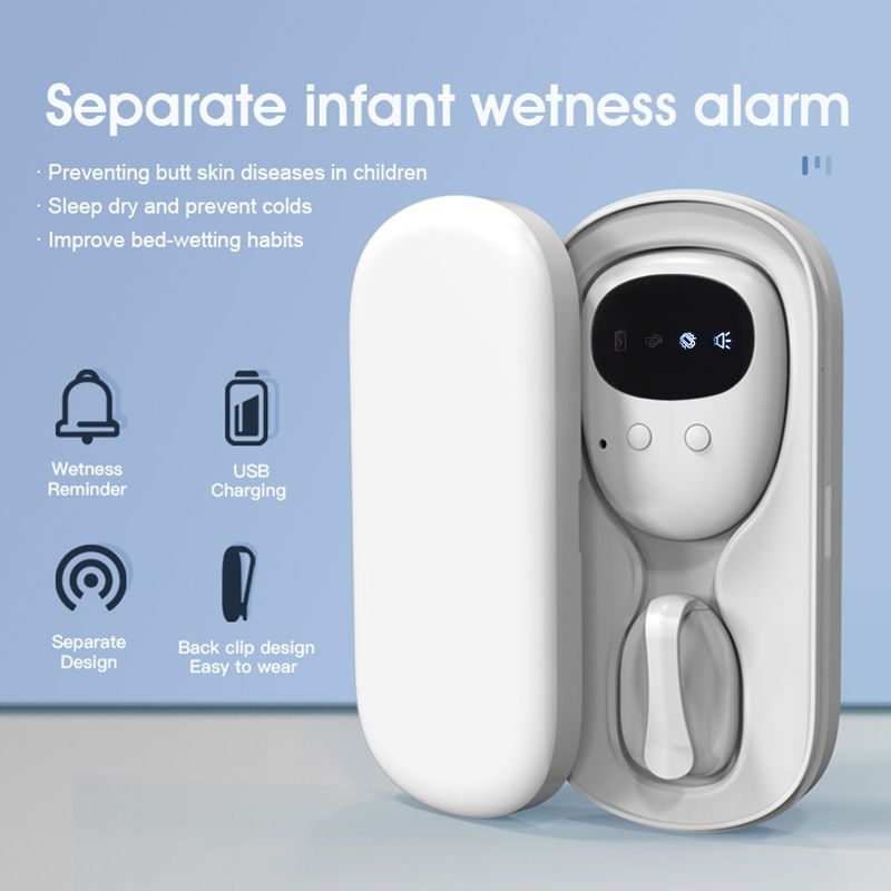 Wireless Alarm Training Device Elderly, Reminder For Babies And Children Wetting Bed_voghion.com