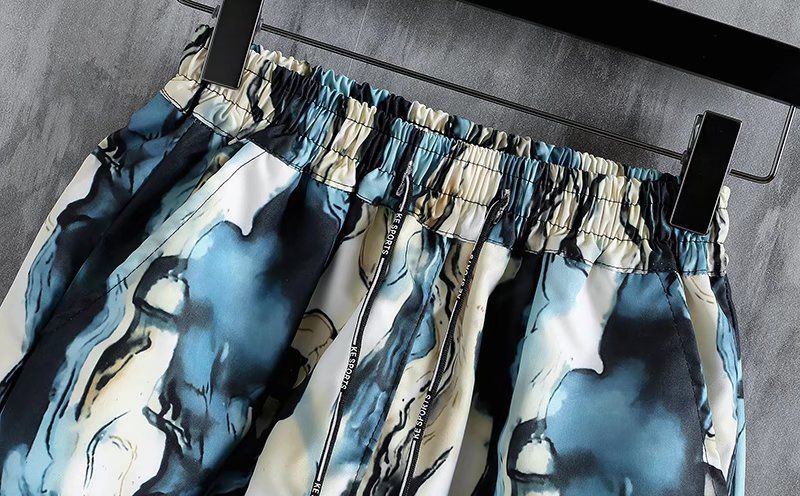 Men's Clothing Beach Vacation Men's Beach Pants Sanya Travel Wear Men's Clothing Ice Silk Quick Drying Shorts Swimming Suit_voghion.com