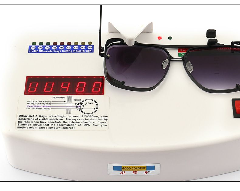 ActiveGo ActiveGo Personalized European And American New Style Double Bridge Metal Cut Edge INS Face Slimming Square Frame Trendy Unisex_voghion.com