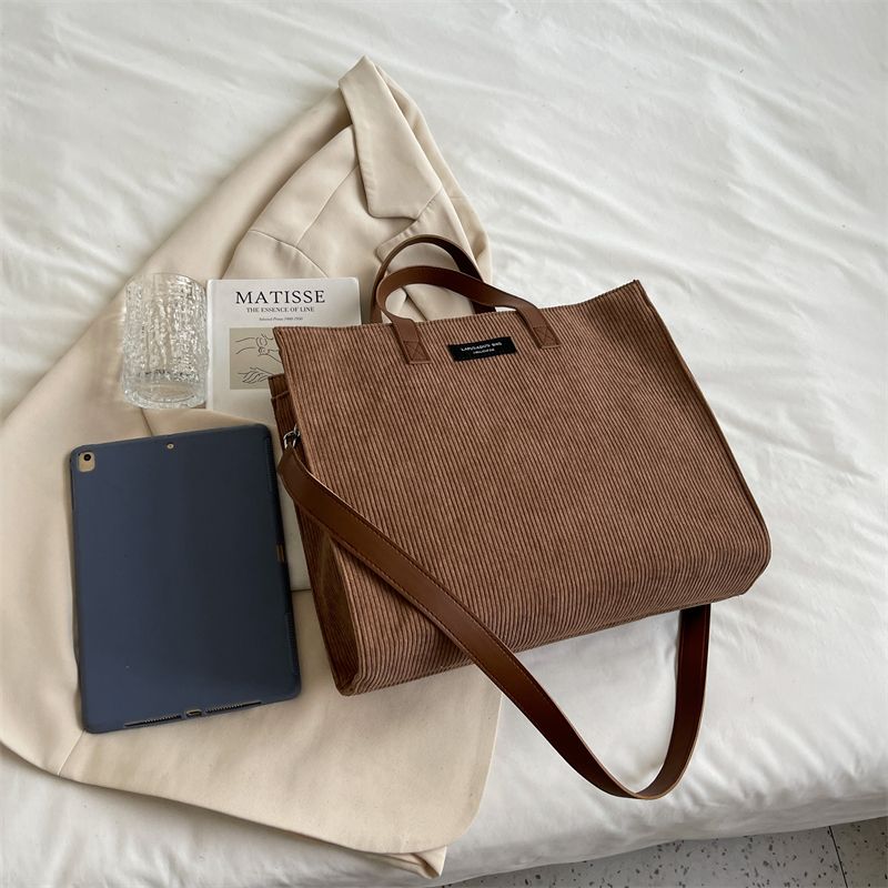 LEFTSIDE Handtaschen Büro Schulter Umhängetasche für Frauen Vintage Shopper Einkaufstaschen Damen Totes 2022 Winter_voghion.com