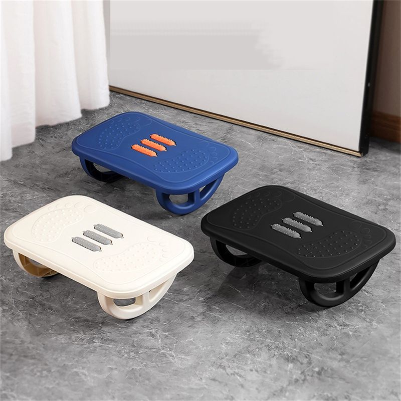 Schaukelfußstütze für unter dem Schreibtisch, ergonomische Beinstütze für den Schreibtisch, Schaukelbrett, bequemer Fußhocker für den Schreibtisch, Home Office_voghion.com