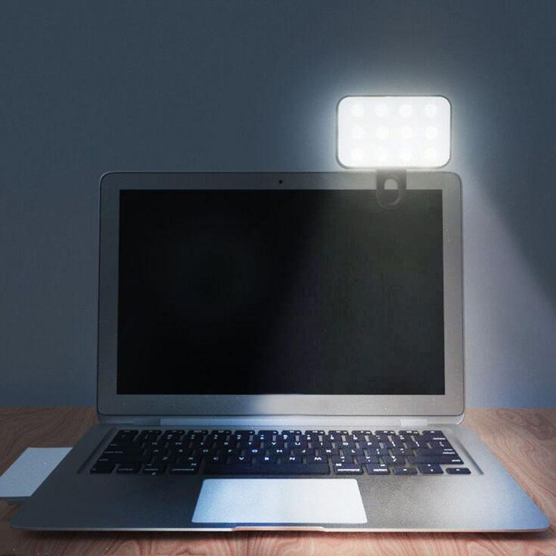 Mini Pocket LED Selfie Light For IPhone IPad Mobile Phone Laptop Clip Flash Fill Video Photo Ringlight Photography Lamp_voghion.com