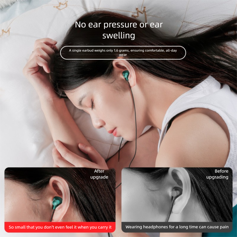 Earphones Wired In-Ear High-Quality Sound Type-C Interface Compatible With Oppo Huawei Vivo Xiaomi 2024 New Model_voghion.com