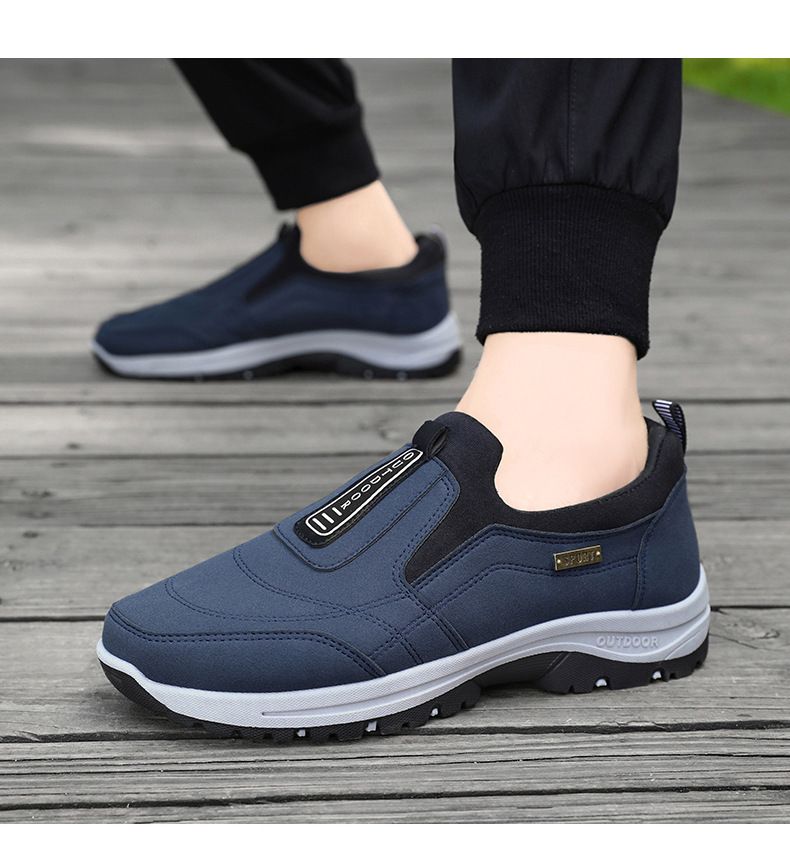 Men's shoes casual shoes leather shoes sports shoes men's breathable and not smelly feet one pedal men's shoes_voghion.com