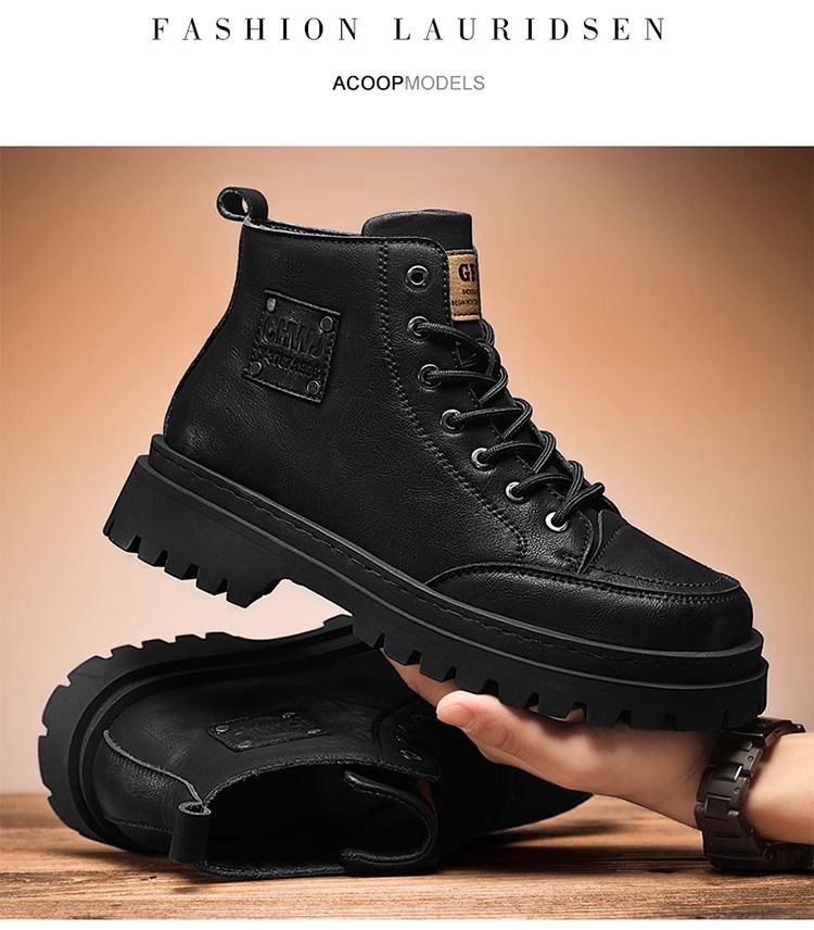 Martin Stiwwelen Hären Hierscht a Wanter Britesche Stil High Top Lieder Schong Hären Outdoor Aarbechtsstiwwelen Retro Sport Casual Moud Schong_voghion.com