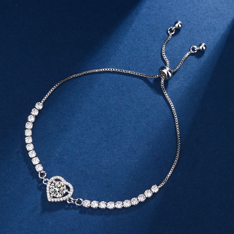 Neue quadratische runde Tasche im klassischen Stil mit vierblättrigem Kleeblatt-Armband, verstellbar, eingelegter Zirkon, vielseitiges Nischendesign für Damen_voghion.com