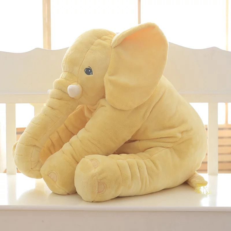Adorable Baby Soft Plush Long Nose Elephant Sleep Pillow For And Kids Newborns_voghion.com
