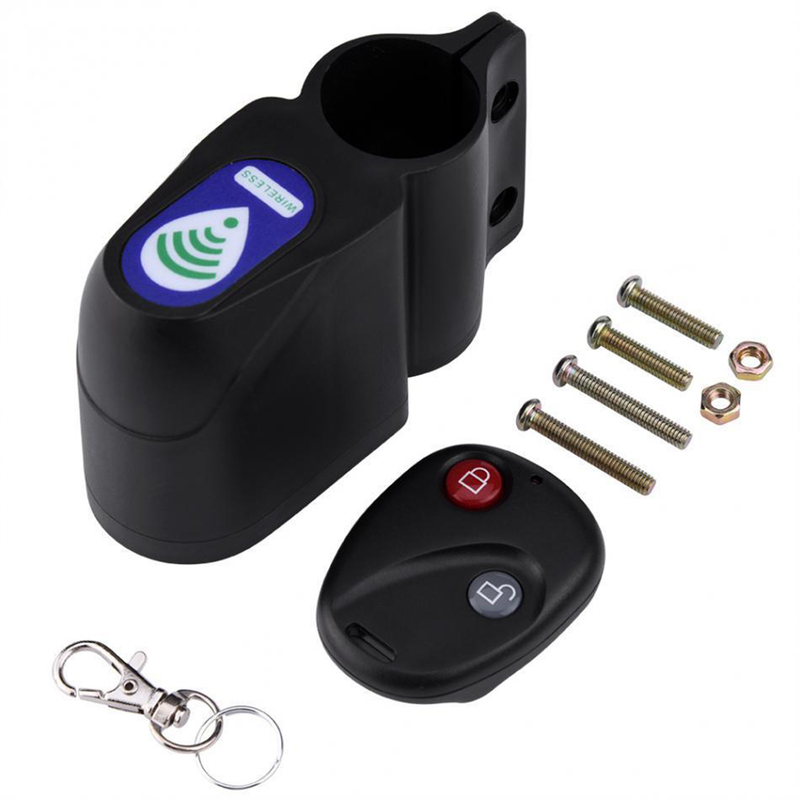 Alarmă de bicicletă Youshi, blocare wireless antifurt, telecomandă ABS, alarmă vibratoare pentru biciclete MTB, șosea_voghion.com