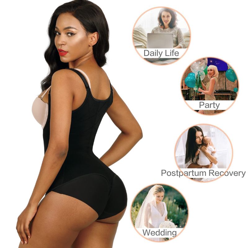 Supply Three-breasted Mesh Shaped Clothes One-piece shapewear butt lifter Cross-border Hot Sale_voghion.com