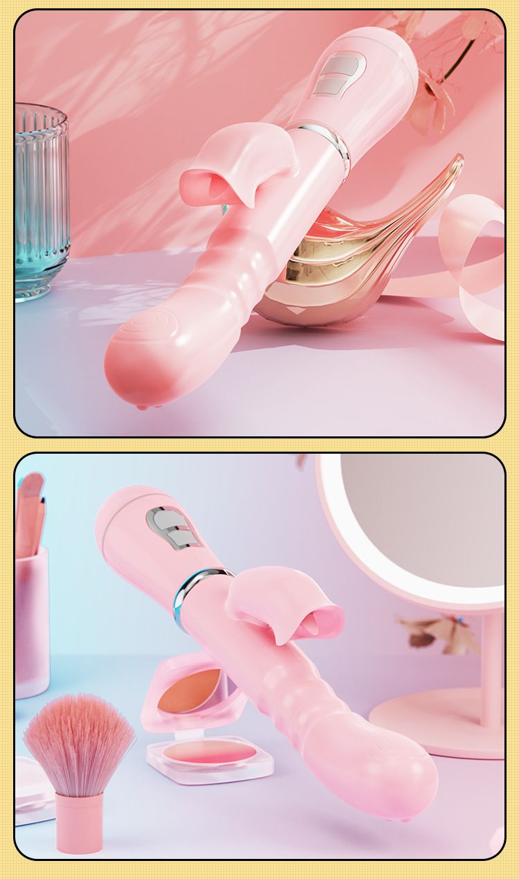 Vibrazione della lingua con conversione di frequenza, masturbazione AV femminile, giocattolo sessuale ricaricabile_voghion.com