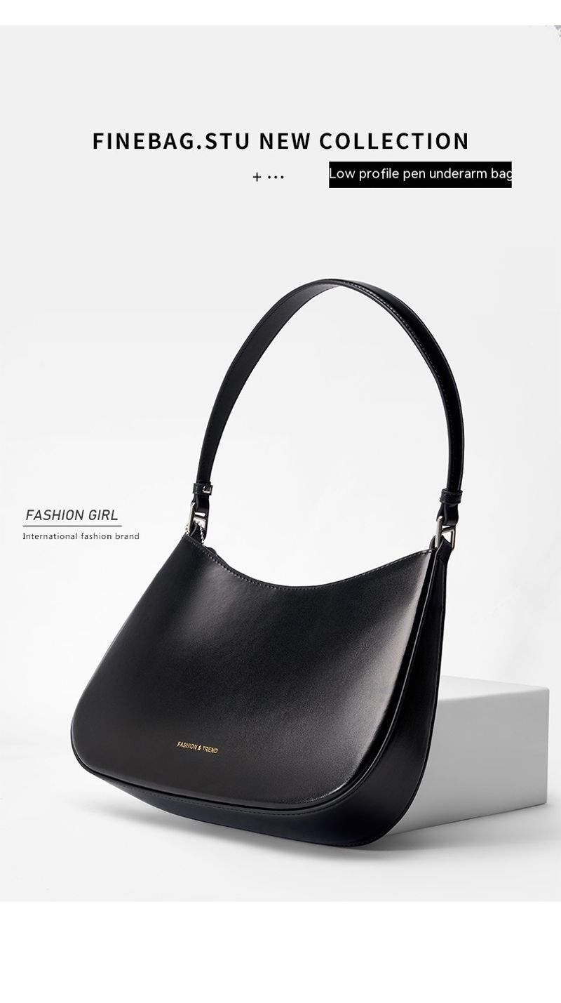New Best-selling High-end Leather Underarm Niche Design, Women's with Multi-color Fashionable Shoulder Bag_voghion.com