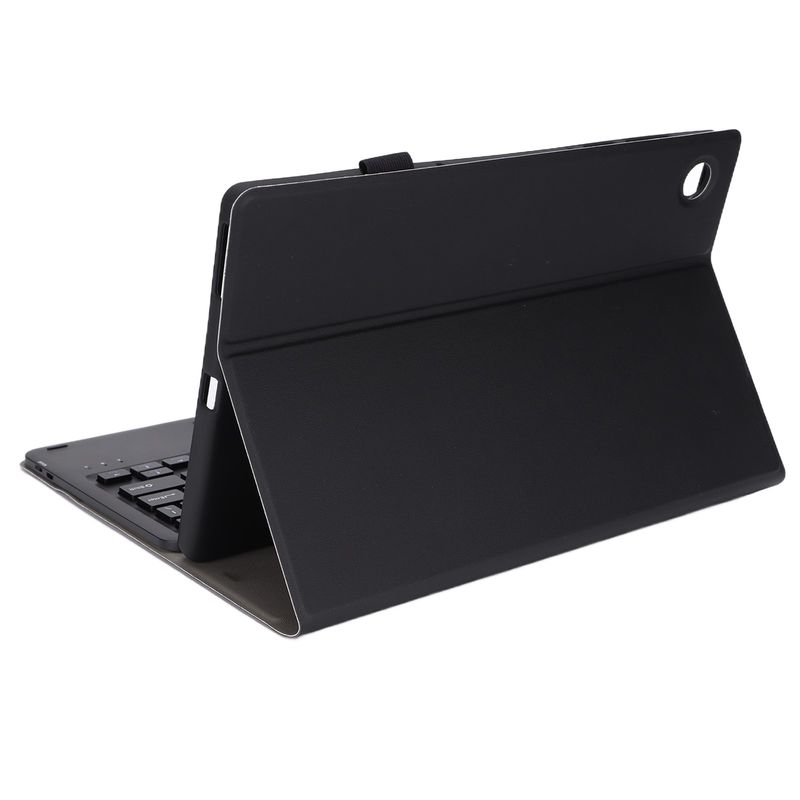 Black Wireless Removable Keyboard Touchpad Computer Accessories With PU Leat HOT_voghion.com