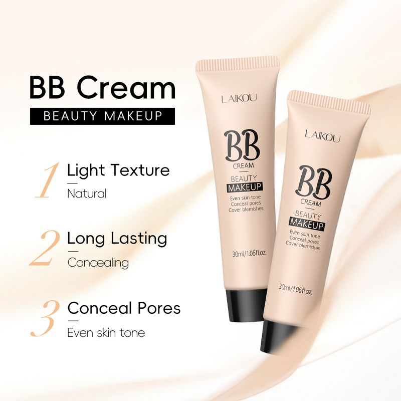 LAIKOU 9 Renk BB Krem 30ml (tüp) Doğal Makyaj Fda Kozmetik Makyaj_voghion.com