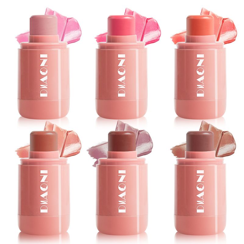 Blush DIAONI Pocket Blush Stick Highlights Brighten Natural Matte Color Long Lasting Delicate Blush_voghion.com