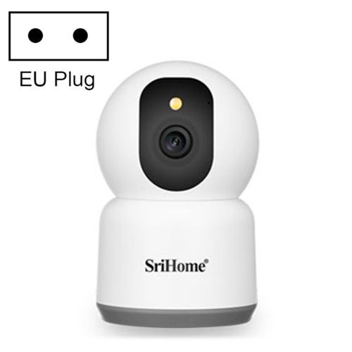 SH038 5MP QHD 5G WiFi IP Camera, Support Night Color & Motion Detection & Two Way Talk & Human Detection & TF Card, EU Plug_voghion.com
