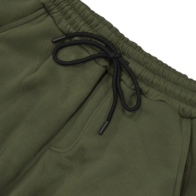 Schwere Cargohose mit Fleecefutter – Jogginghose mit mehreren Taschen und Kordelzug für Herren (Schwarz/Armeegrün/Hellbraun, S-XXXL)_voghion.com
