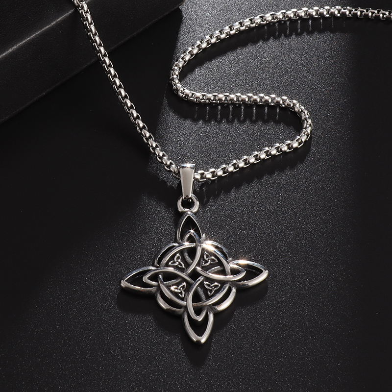 2025 Femmes Mode Noeud Celtique Irlandais, Pendentif, Amour Éternel, Bague, Collier, Bijoux, Cadeaux pour Hommes et Femmes, Vente en Gros_voghion.com
