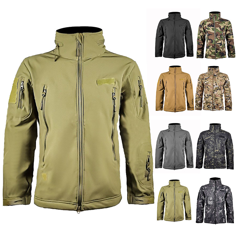 Giacche sprint outdoor autunno inverno da uomo con giacche morbide e spesse, antivento, impermeabili, mimetiche soft shell_voghion.com