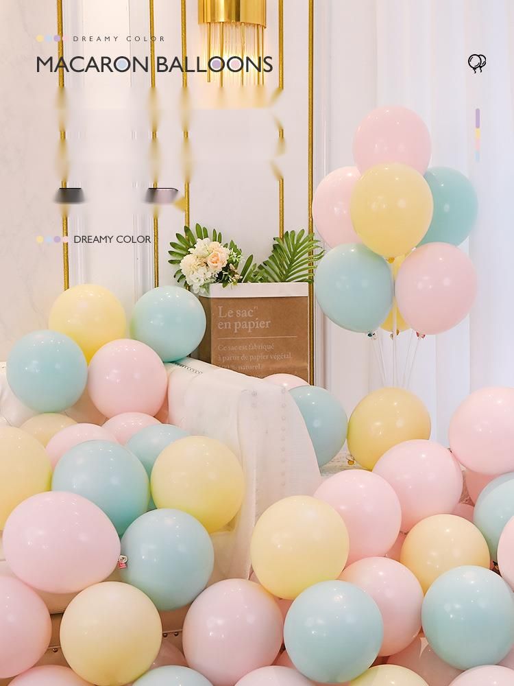 10 Zoll (25 cm) großer, 2,2 g schwerer Macaron-Ballon, matt, ideal für Geburtstagsfeiern, Hochzeiten und andere Veranstaltungen._voghion.com