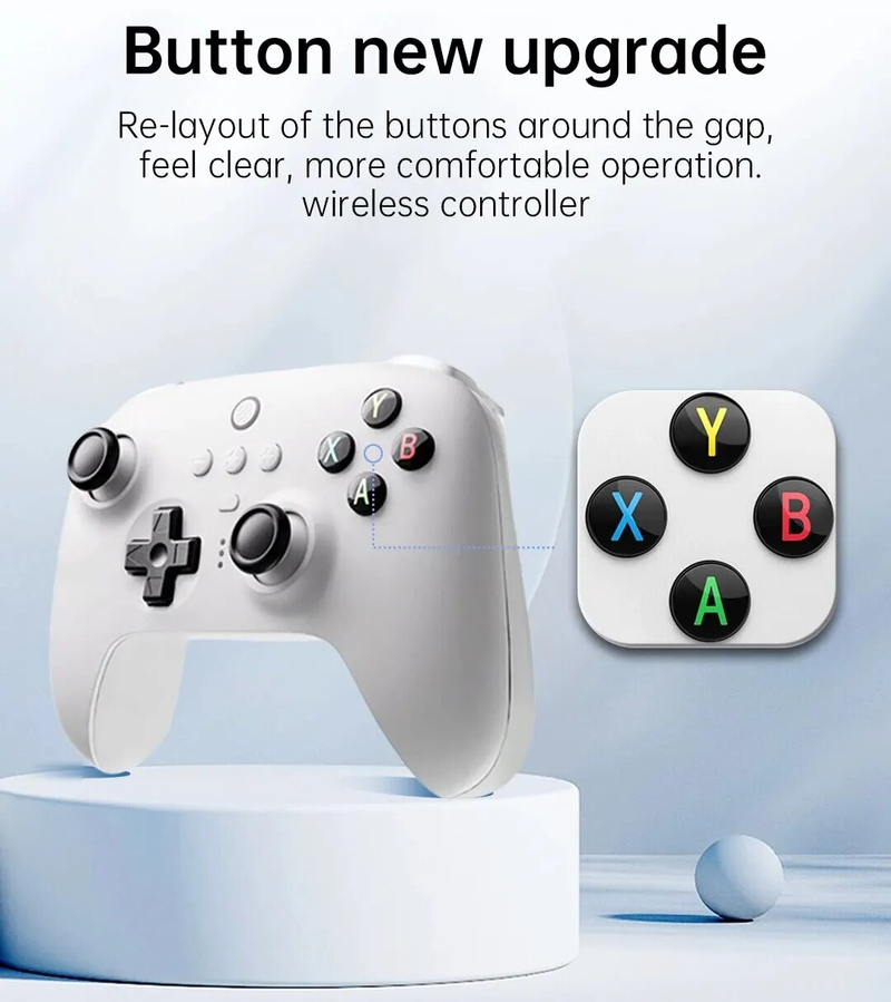 8Bitdo Ultimate 2.4g draadloze ALPS-joystickschakelaarcontroller voor pc Steam Deck en iPhone Android TV_voghion.com