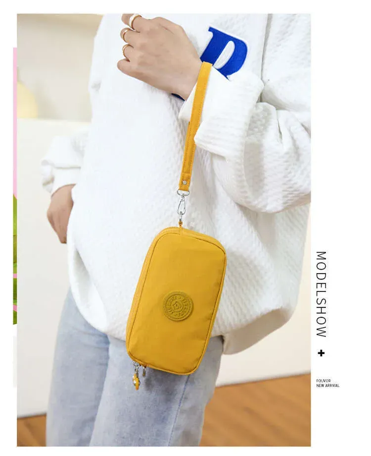 Telefono in tela per donna, mini borsa a tracolla, modello, portamonete da polso, borsa impermeabile portatile_voghion.com