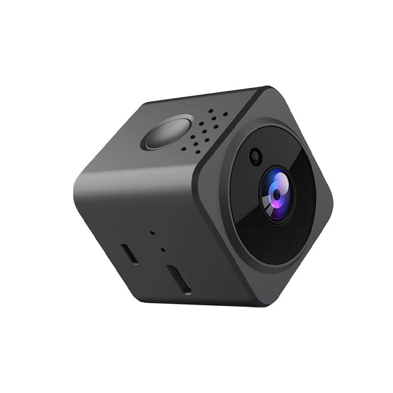 AS02 kamera ev güvenlik kablosuz wifi yüksek çözünürlüklü kızılötesi gece görüş dv sesli interkom küçük kare kamera_voghion.com