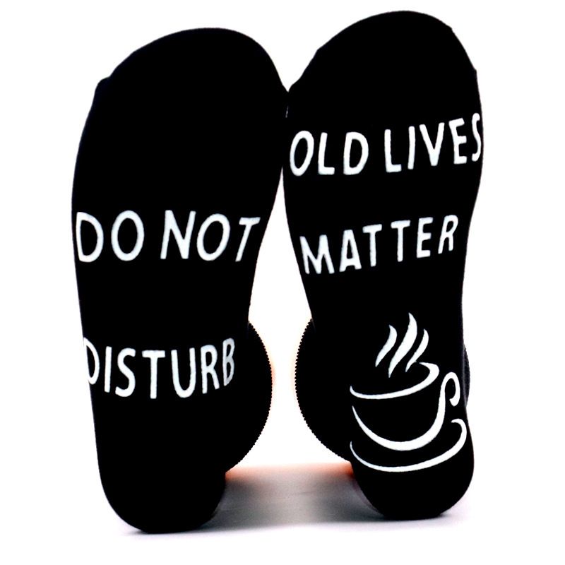 2025d 100% Cotton Mid-Calf Creative With Non-Slip Letter Sole Floor Casual Socks_voghion.com
