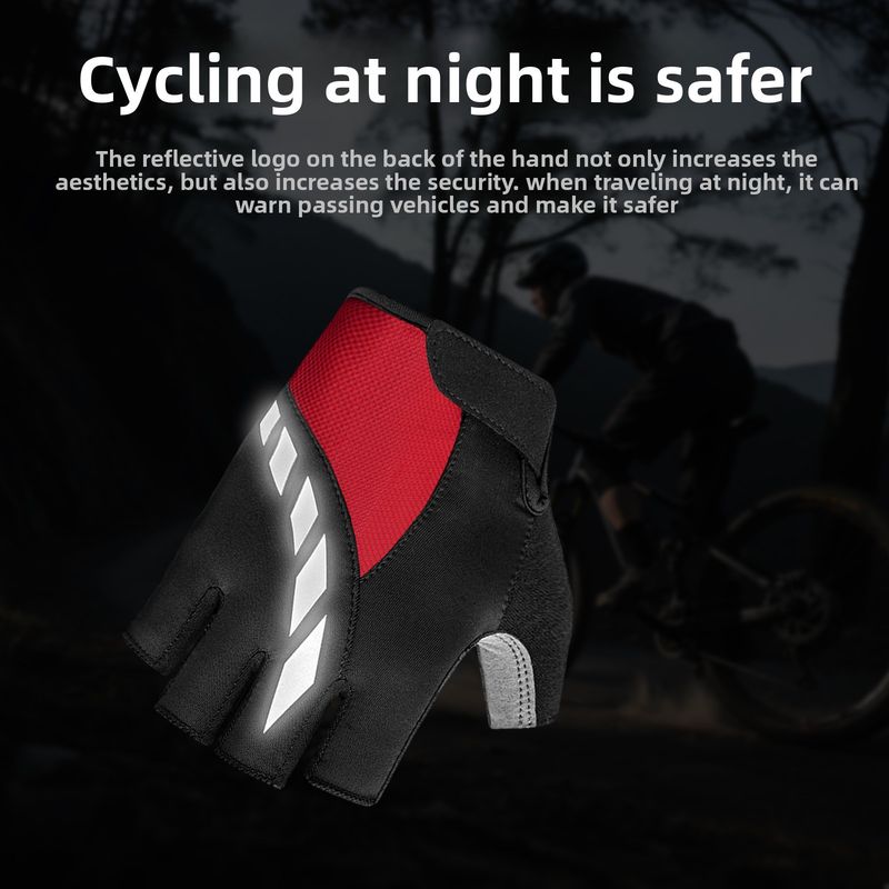 Premium Cycling Gloves Summer Breathable Non-Slip Shock Absorption Half-Finger Outdoor Sports Training Bicycle Road Bike_voghion.com