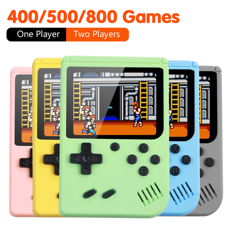 3 Inch 400 IN 1 Handheld Game Console Card Game Console Retro Video Game Console Great Gift For Children Adults Accessories_voghion.com