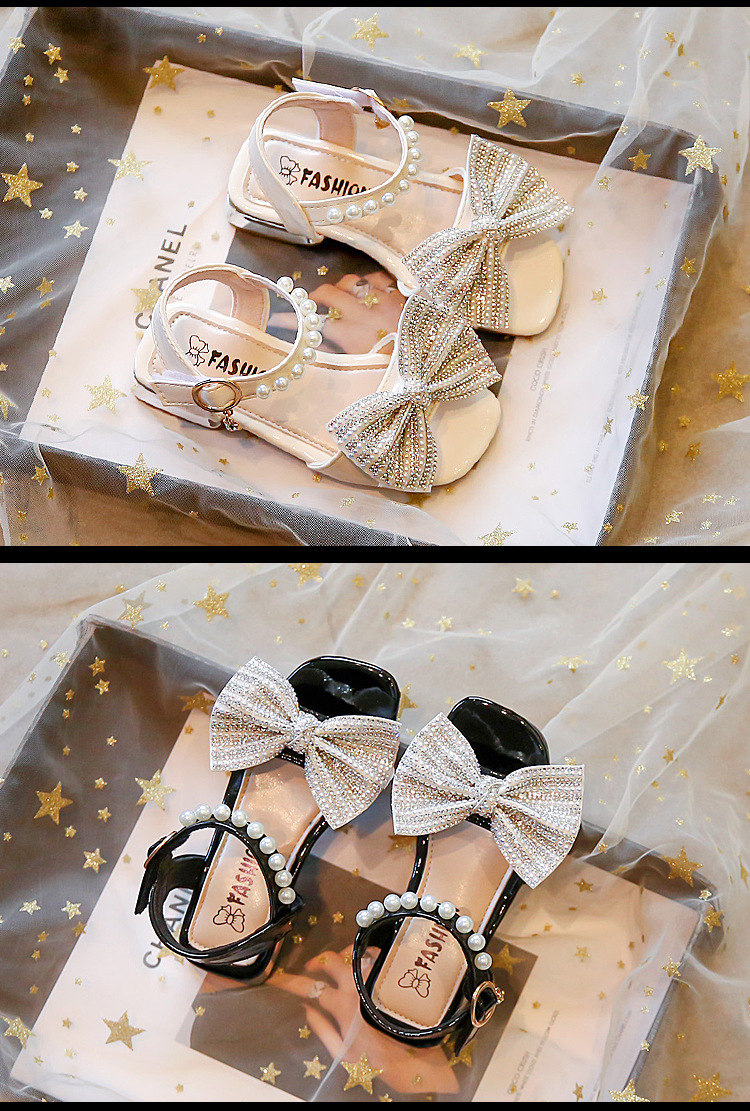 Principessa da ragazza 2023 Estate Nuovi sandali con tacco alto con suola morbida in edizione coreana per ragazzi medi e grandi_voghion.com