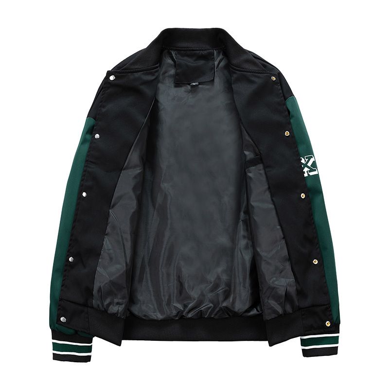 Moderni beisbola krekli vīriešiem, pavasarim un rudenim, pusaudžiem, moderni plus izmēra krekli vidusskolēniem un studentiem, apaļīgi puiši_voghion.com