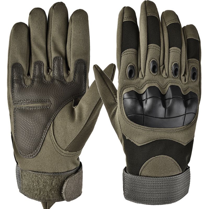 Taktische Handschuhe Kampftaktik Spezial-Halbfingerhandschuhe Herren Outdoor Bergsteigen Rutschfeste Softshell Langfingerhandschuhe_voghion.com