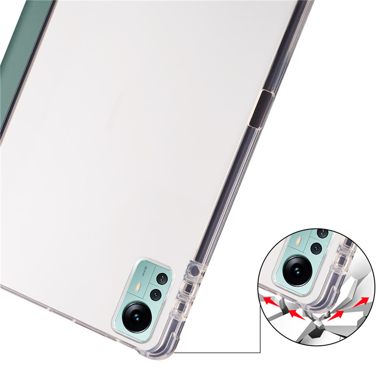 With Pencil Holder Funda For Mi Pad 5 Pro 12.4 2022 Case Tablet Coque For Xiaomi Mipad 5 Pro 12.4 Cover PU Leather Skin Shell_voghion.com