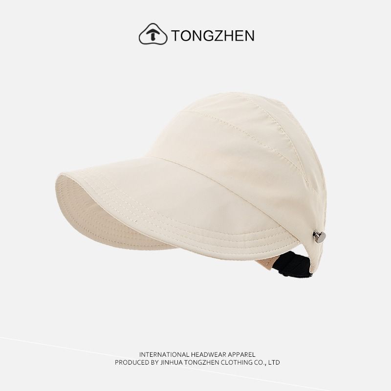 Sun Ruth Gleicher Stil Offener Top Dünner Fischerhut Für Frauen Volle Abdeckung Kann Aufgehängt Werden Maske Lässt Gesicht Kleiner Aussehen UV_voghion.com