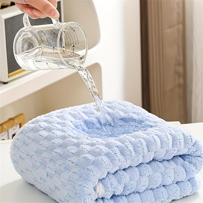 Luxury Microfiber Bath Towels 4-Pack Ultra Lightweight & Hypoallergenic For Spa, Gym, Travel | Super Soft Set, 4 Colors_voghion.com