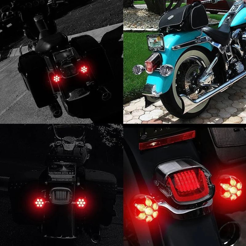 26W 1156/1157 Sockel vorne und hinten Blinker für Harley Sportster Dyna Low Rider Motorrad Signal Lampe Beleuchtung Indikatoren_voghion.com