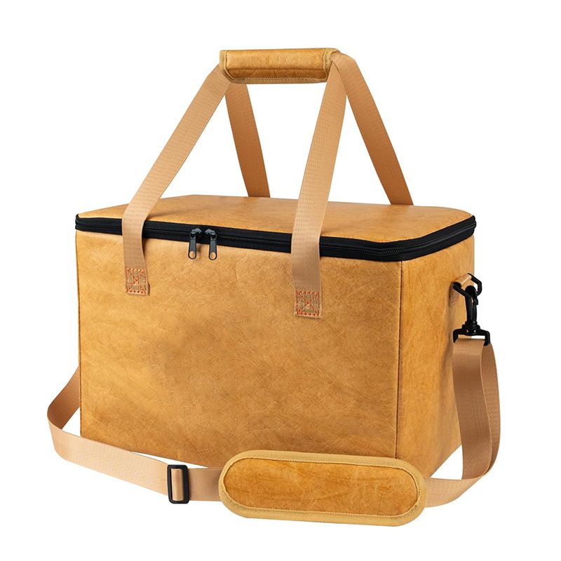 Dupont Kağıt Yeniden Kullanılabilir Barbekü Et Dinlendirme Çantası - Omuz Askılı Modern Katlanabilir Izgara Aksesuarı (16x10x10 İnç)_voghion.com