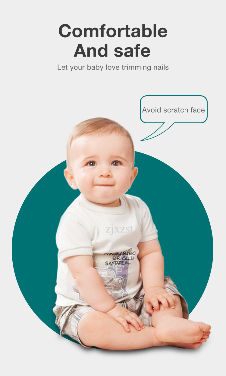 Bababiztonság MR.GREEN körömvágó Körömápoló vágó Körömvágó Újszülött baba kényelmes körömreszelő_voghion.com